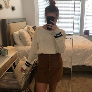 She + Sky corduroy skirt